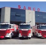 Fire trucks for OIL&GAS plant on SCANIA chassis